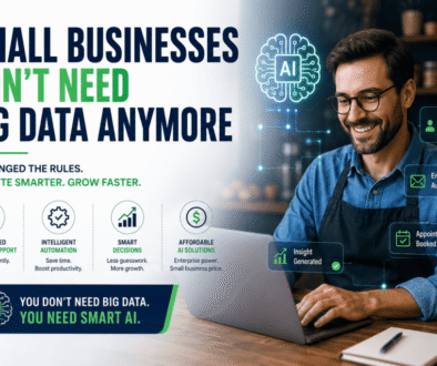 Small Businesses Don't Need Big Data Anymore with AI-powered business automation and intelligent workflows