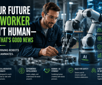 AI robot coworkers